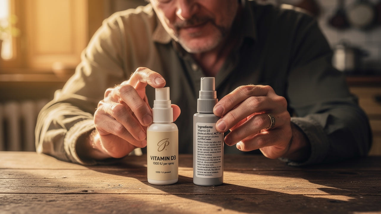 How do you choose a vitamin D spray?