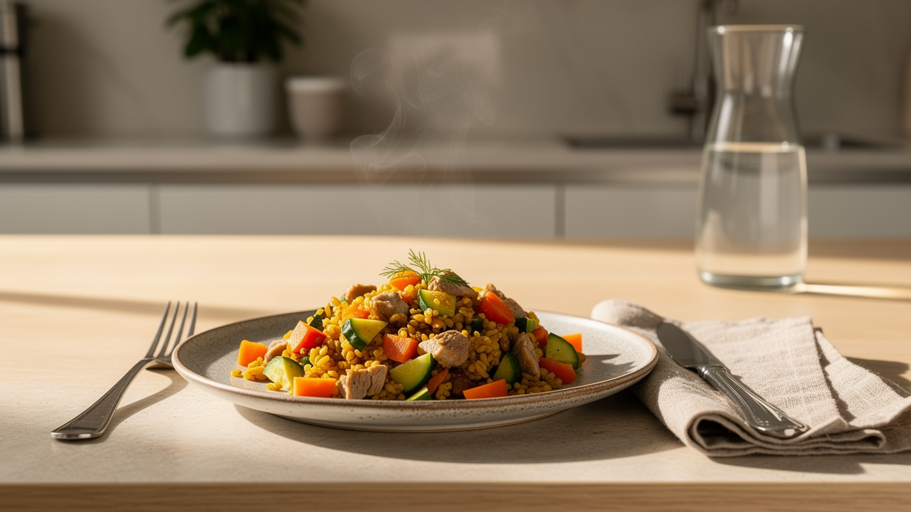 How do you choose a ready meal or restaurant option?