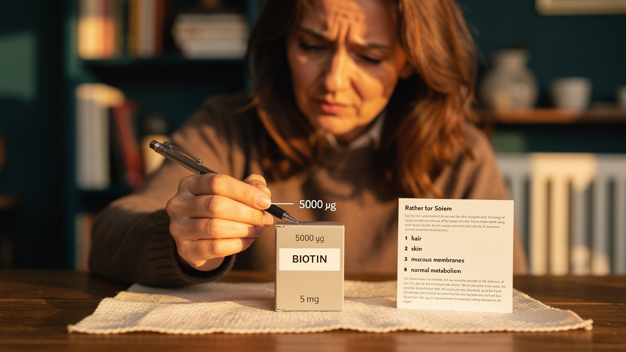 How does biotin work, and what claims are allowed?