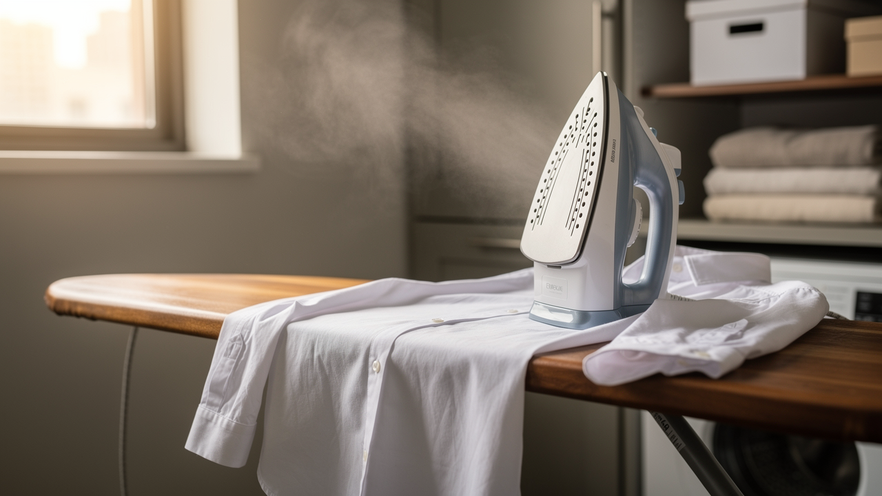 How do you use a steam iron for clothes well?