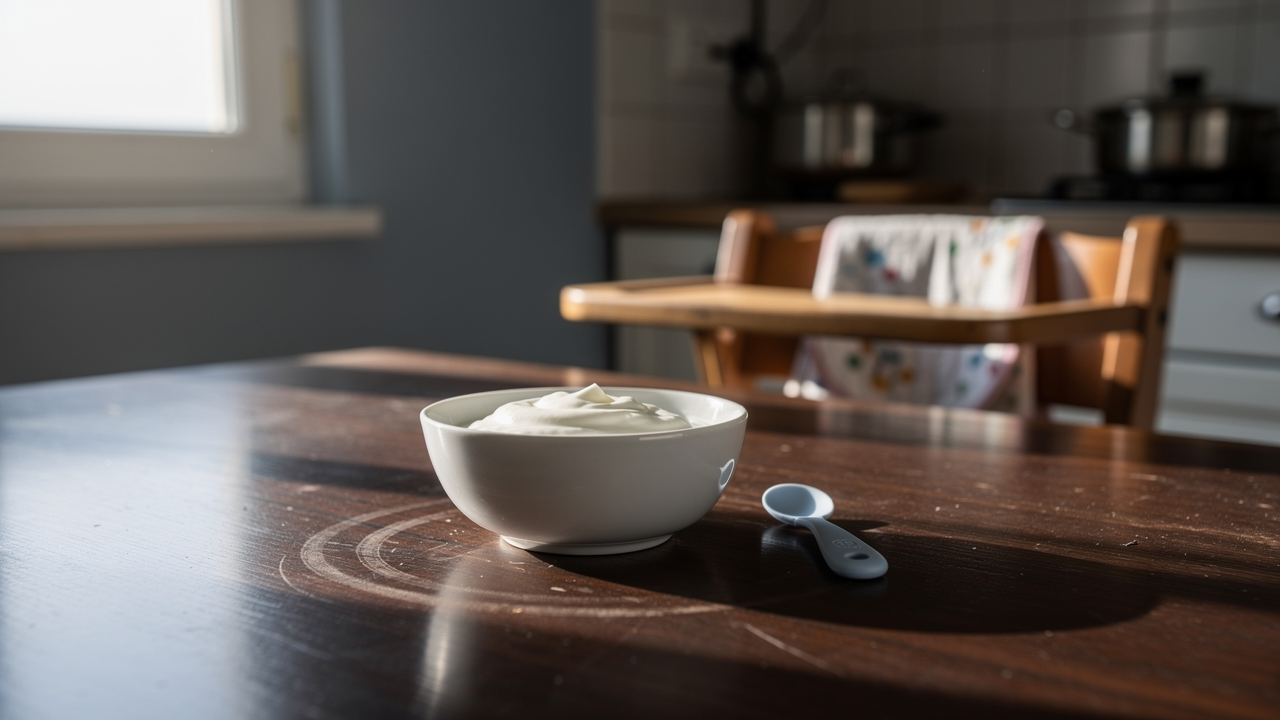 Can babies get probiotics from food, and how much?